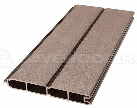 Заборный профиль из ДПК Savewood SW Agger матовый терракот купить в Ногинске