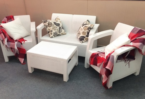 Комплект Yalta Terrace Set белый купить в Ногинске