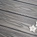 Террасная доска из ДПК Terrapol Смарт 3D Полнотелая без паза Черное дерево купить в Ногинске