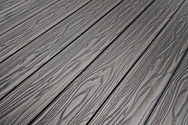 Террасная доска из ДПК Terrapol Смарт 3D Полнотелая без паза Черное дерево купить в Ногинске