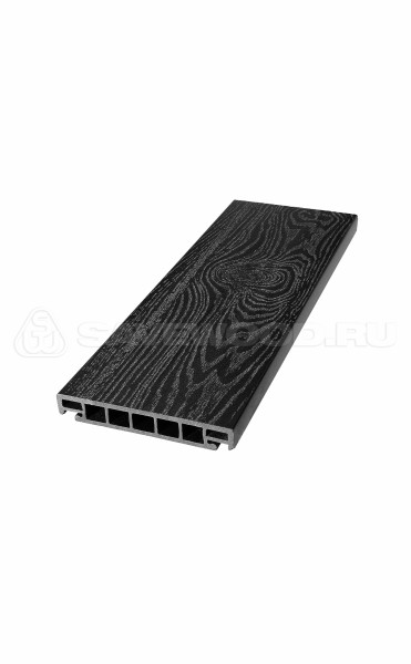 Террасная доска из ДПК SW Salix (S) (T) черный купить в Ногинске