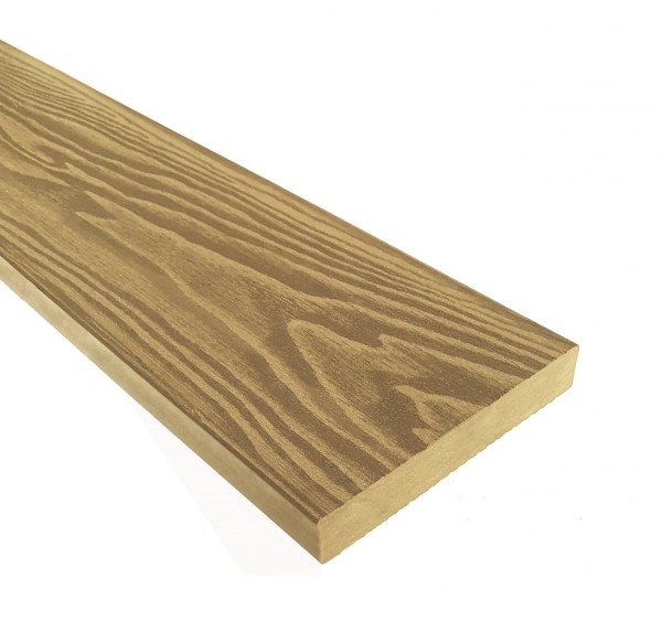 Террасная доска из ДПК Terrapol Смарт 3D Полнотелая без паза Дуб Севилья купить в Ногинске