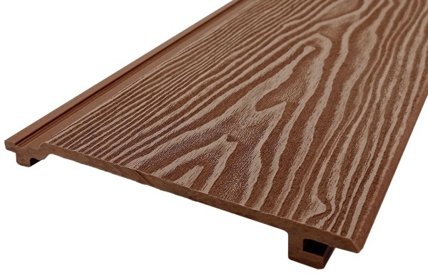 Сайдинг Darvolex 185x19x3000мм, 3D тиснение Коричневый купить в Ногинске