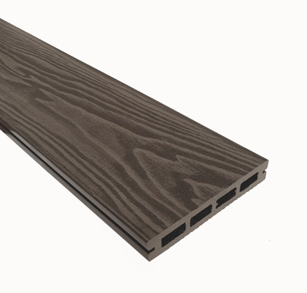 Террасная доска из ДПК Terrapol Смарт 3D Пустотелая с пазом Тик Киото купить в Ногинске