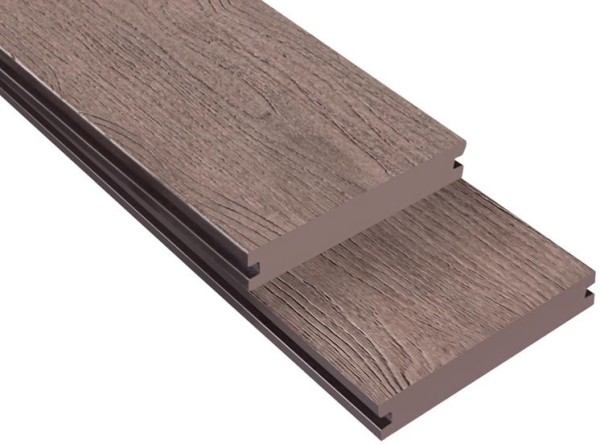Террасная доска ДПК Outdoor 3D полнотелая NEVADA/CALIFORNIA BROWN коричневая микс купить в Ногинске