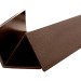 Уголок ДПК для сайдинга 70x70x3000мм Коричневый купить в Ногинске