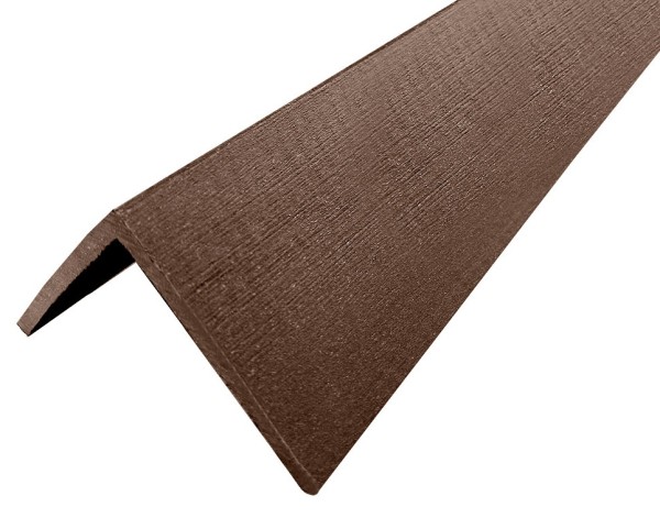 Уголок ДПК для сайдинга 70x70x3000мм Коричневый купить в Ногинске