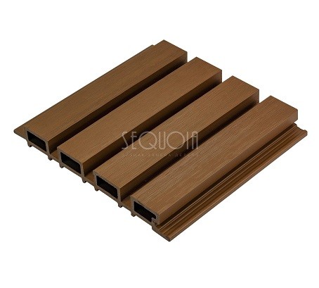 Доска фасадная ДПК SEQUOIA co-extrusion LIGHTBROWN купить в Ногинске
