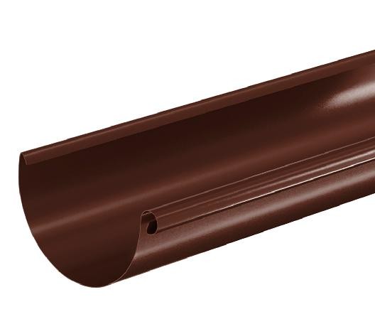 Водосток Aquasistem, система 125x90 - Водосточный желоб 3.00м RAL 8017 Коричневый купить в Ногинске
