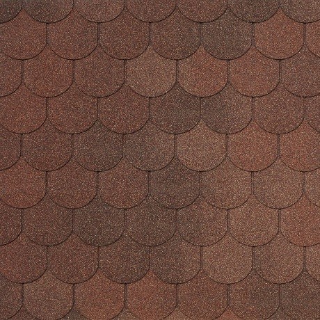 Гибкая черепица Tegola ASSISI terracotta 420 купить в Ногинске