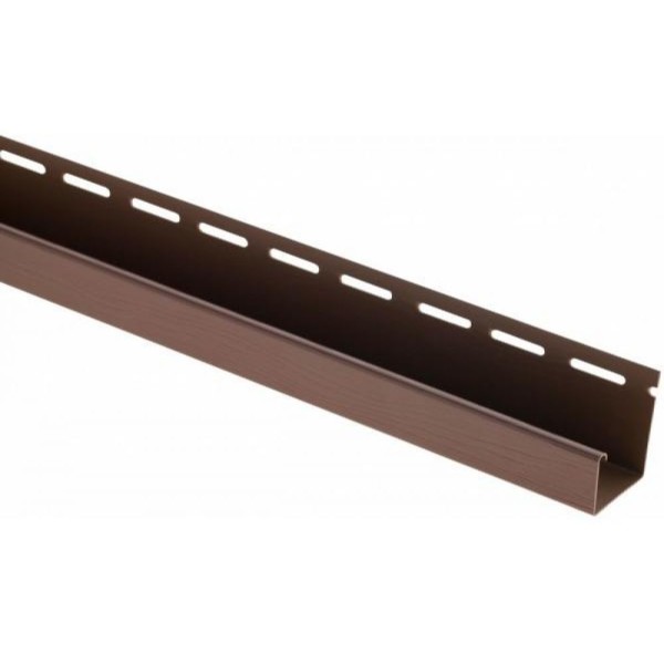 J-профиль Люкс Крашенный, T-15, ВН, Тёмный Орех купить в Ногинске