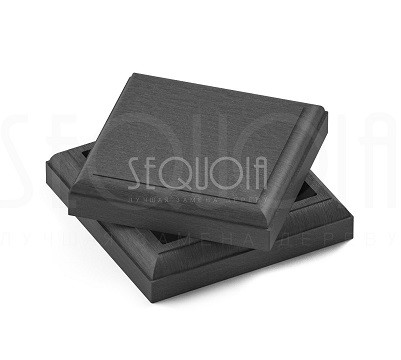 Комплект крышка/юбка для столба SEQUOIA GRAY купить в Ногинске