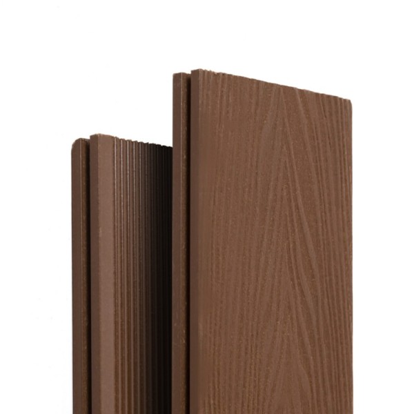 Террасная доска Ecodecking Экстра 3D полнотелая Шоколад купить в Ногинске