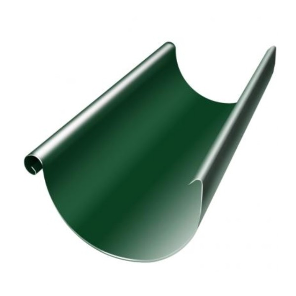 Водосток Grand Line 125x90 – Желоб 3м RAL 6005 купить в Ногинске