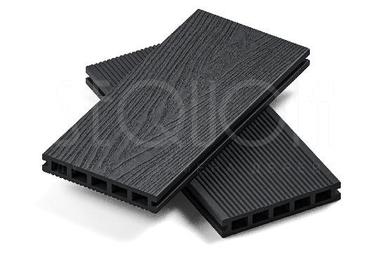 Доска террасная ДПК 3D SEQUOIA Evolution WOOD BLACK купить в Ногинске