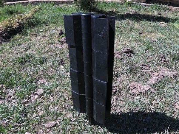 Угловой элемент поворотный, пластиковый от 60° до 300° для доски 300х30 мм из ДПК чёрный Holzhof купить в Ногинске