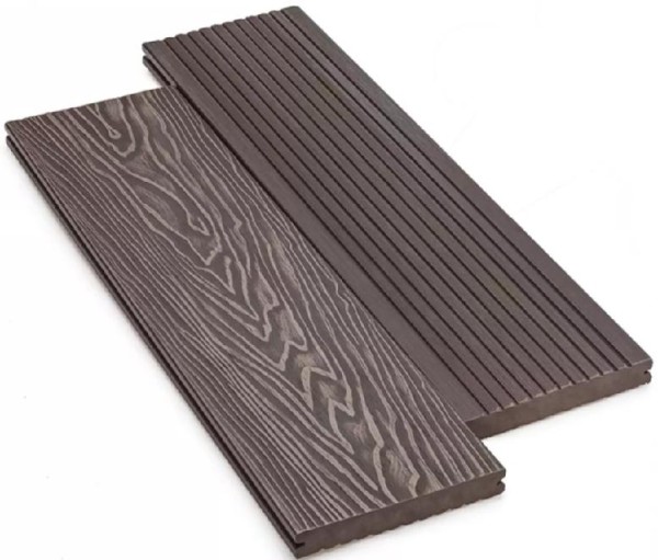 Террасная доска ДПК Deckart Monolit 3D Венге купить в Ногинске
