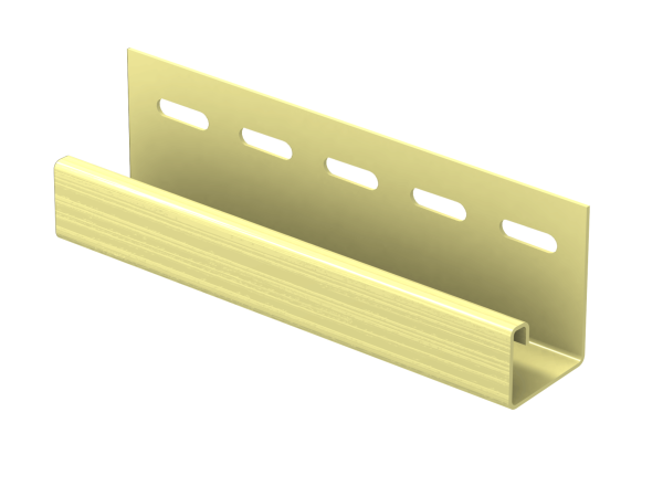 J-планка Ю-пласт Классика кремовая купить в Ногинске