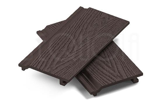 Доска фасадная ДПК 3D SEQUOIA Evolution WOOD BROWN купить в Ногинске