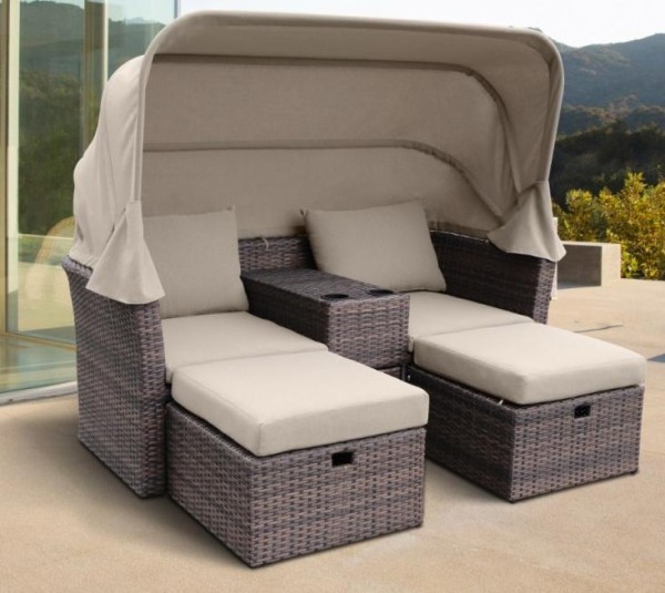 Комплект мебели AFINA плетеной из иск. ротанга AFM-330B Brown купить в Ногинске