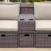 Комплект мебели AFINA плетеной из иск. ротанга AFM-330B Brown купить в Ногинске