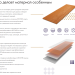 Фибросайдинг DECOVER 3600 x 190 x 8 мм Snow купить в Ногинске