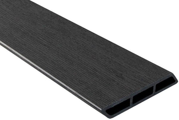 Доска Ромбус 3D ДПК Outdoor STORM BLACK черная купить в Ногинске
