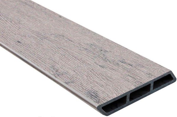 Доска Ромбус 3D ДПК Outdoor STORM GREY серая микс купить в Ногинске