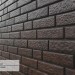 Фасадная панель Ю-Пласт Стоун Хаус Кирпич Коричневый купить в Ногинске