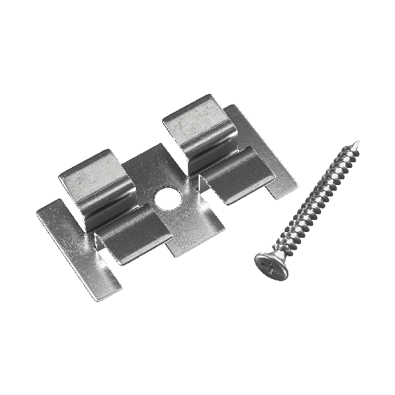 Клипса с саморезом, Grinder шовный монтаж 5 mm купить в Ногинске