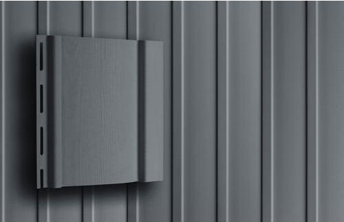 Сайдинг Вертикальный Grand Line Acryl Графит купить в Ногинске