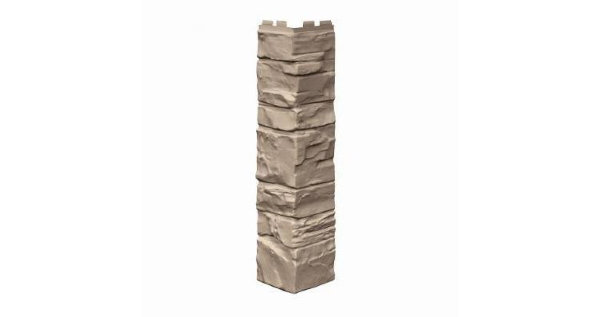 Угол наружный VOX Solid Stone Lazio камень светлая глина купить в Ногинске