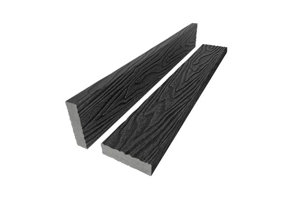 Брус лавочный 3D-тиснение 20х80 Графит купить в Ногинске