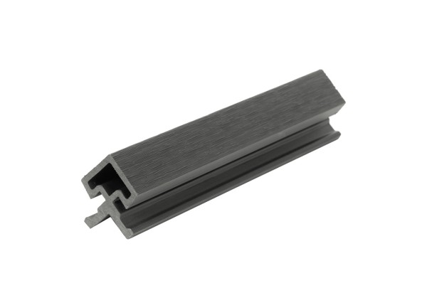 Угол внешний для фасадной панели co-extrusion, grey dark купить в Ногинске