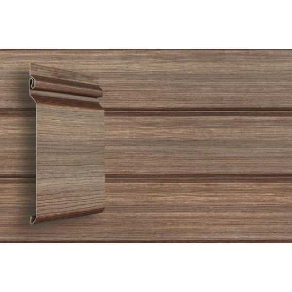 Виниловый сайдинг Grand Line Natural-Брус Tundra - Кедр купить в Ногинске