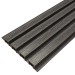 Фасадная доска из ДПК Faynag Wood Рейка Мокрый Асфальт купить в Ногинске