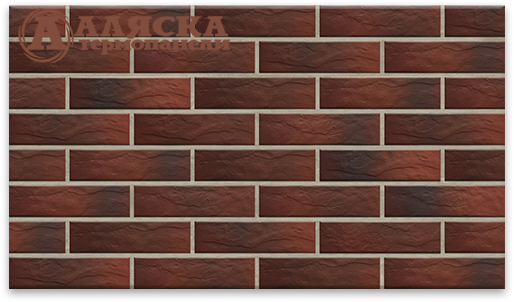 Фасадные Термопанели Аляска Cherry Rustic купить в Ногинске