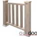 Ограждение из ДПК Outdoor Классик 3D STORM серый микс купить в Ногинске
