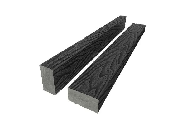 Брус лавочный 3D-тиснение 30х60 Графит купить в Ногинске