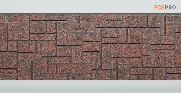 Фиброцементные панели FCS Simple АА5 (под камень) купить в Ногинске