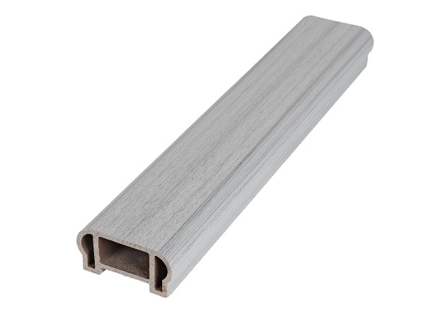 Перила верхнее фигурное Woodvex Co-Extrusion Серый купить в Ногинске