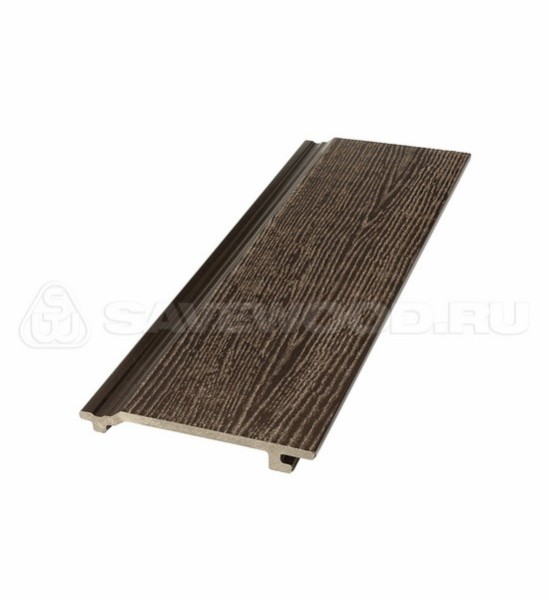 Сайдинг из дпк savewood sw-sorbus радиальный распил темно-коричневый купить в Ногинске