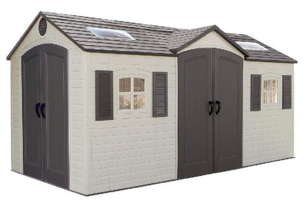 Сарай пластиковый LifeTime 15x8 DD купить в Ногинске