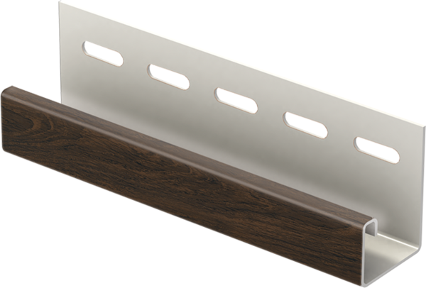 J-планка к Софиту PRO Тёмный орех купить в Ногинске