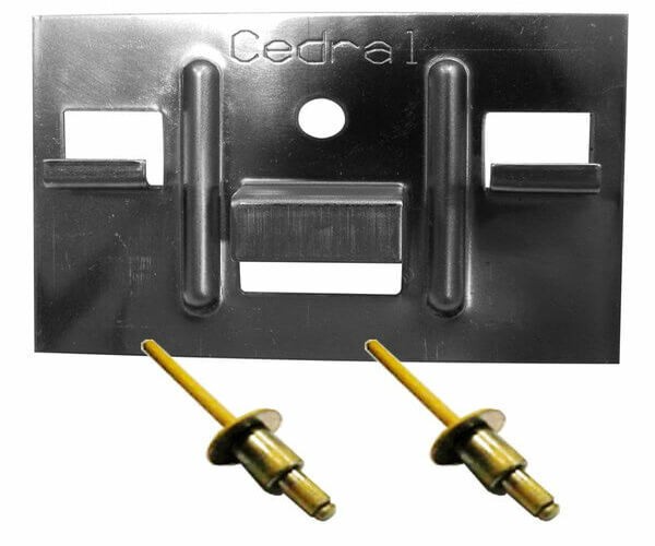 КЛЯММЕР + ЗАКЛЁПКА ДЛЯ CEDRAL CLICK 250 ШТ купить в Ногинске
