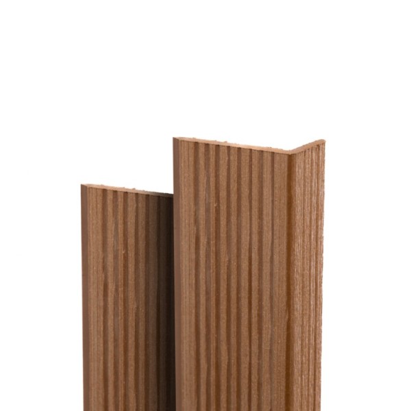 Угол торцевой Ecodecking Техно 70х35x3000 Бронза купить в Ногинске