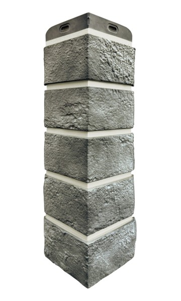 Угол Grand Line состаренный кирпич Элит гранит, ШОВ белый купить в Ногинске