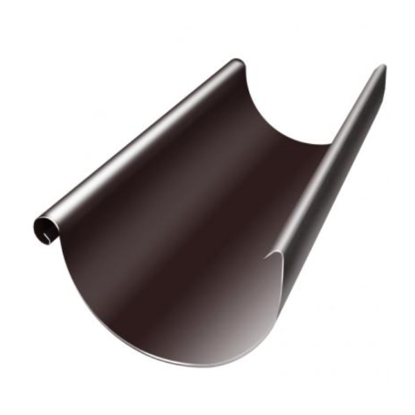 Водосток Grand Line 125x90 – Желоб 3м RAL 8017 купить в Ногинске