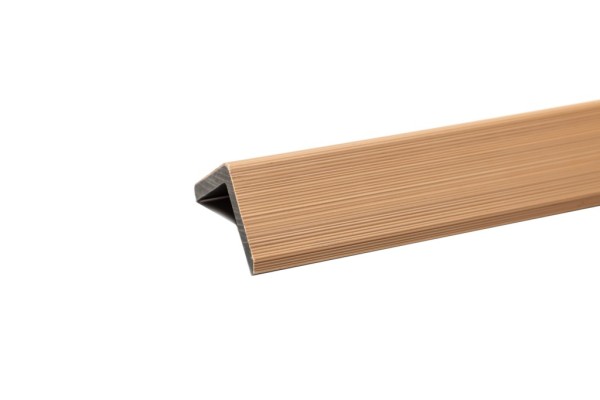 Уголок торцевой Ecodecking Скай коэкструзия 45х45х3000 Бук купить в Ногинске