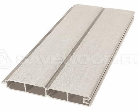 Заборный профиль из ДПК Savewood SW Agger матовый бежевый купить в Ногинске